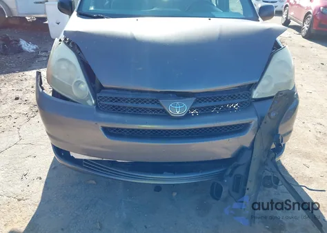 2004 Toyota Sienna Ce из США, поврежденный, VIN 5TDZA23CX4S215281